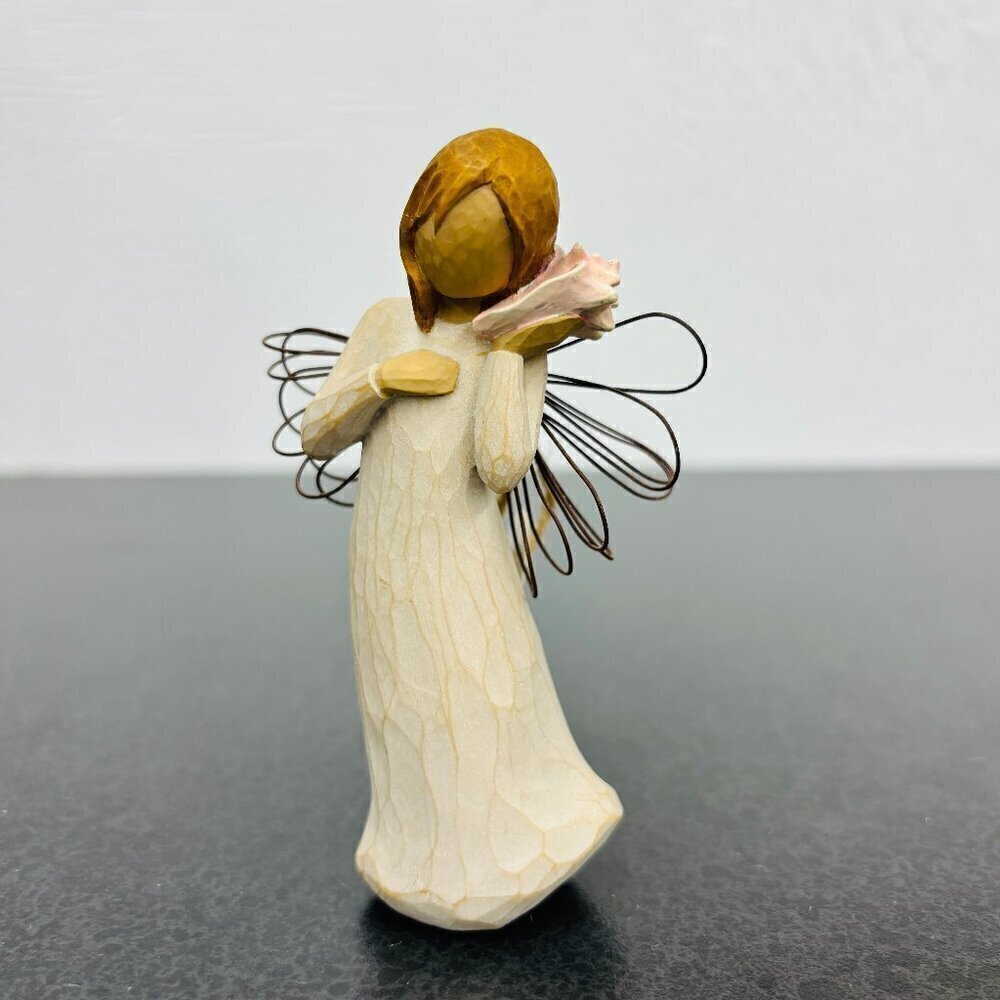Willow Tree " THINKING OF YOU Angel SeaShell Figurine Ornament or Standing